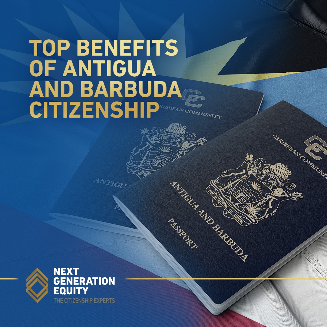 NextGenEquity's tweet photo. Thinking of investing in second citizenship? Consider the Antigua and Barbuda Citizenship-by-Investment programme. DM us now to schedule a free consultation with one of our Citizenship Experts. 
#NextGenerationEquity #secondcitizenship #AntiguaBarbuda https://t.co/zjwN68jrWt