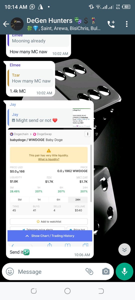 Degenplayboy_01's tweet photo. I will continue to promote my students because they always deliver they might not be the best but they now understand the system watch out for them though 

I also need Women in Degen 😂 someone should come and join jay she is really good ✅ https://t.co/nwcBaEjh2B