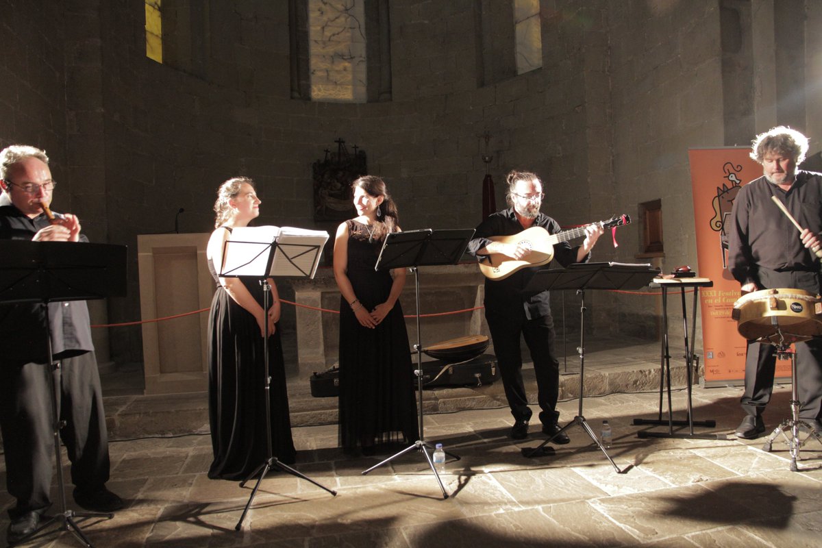 festivalcamino's tweet photo. Musica Ficta. Columbus en la Iglesia parroquial de #santacruzdelaserós 🎼 #31FICS 🎵 @DPHuesca @AytoJaca @cJacetania @FestClasica @museojaca https://t.co/eKdYdksLfn