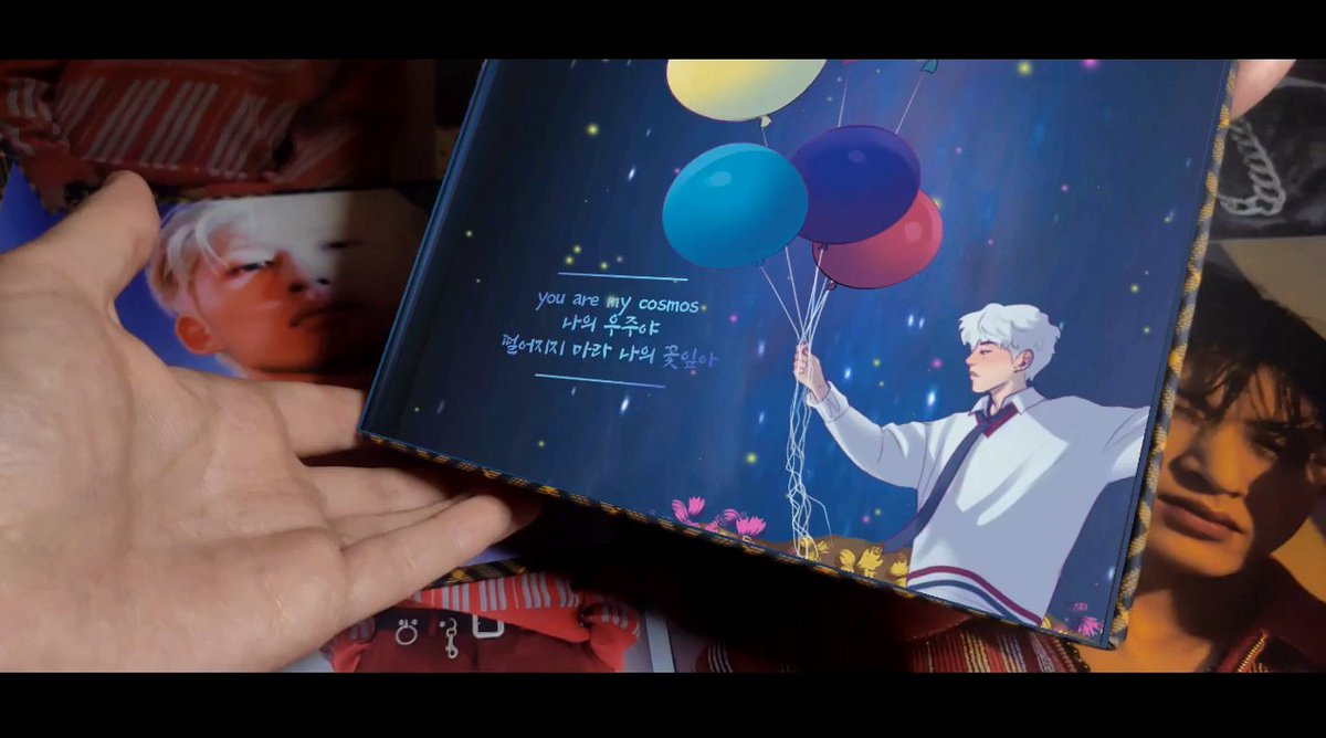 droptheroar's tweet photo. ✨ If you have Hanbin COSMOS album (Star ver), you can also find my universe inside!👀
1. Download #IDvision app here: https://t.co/sQZS8rtTLV
2. Install and give camera permission
3. Open app and point your phone at opened album 😋
*or you can open gdrive image on other screen https://t.co/F57YXYyzJa