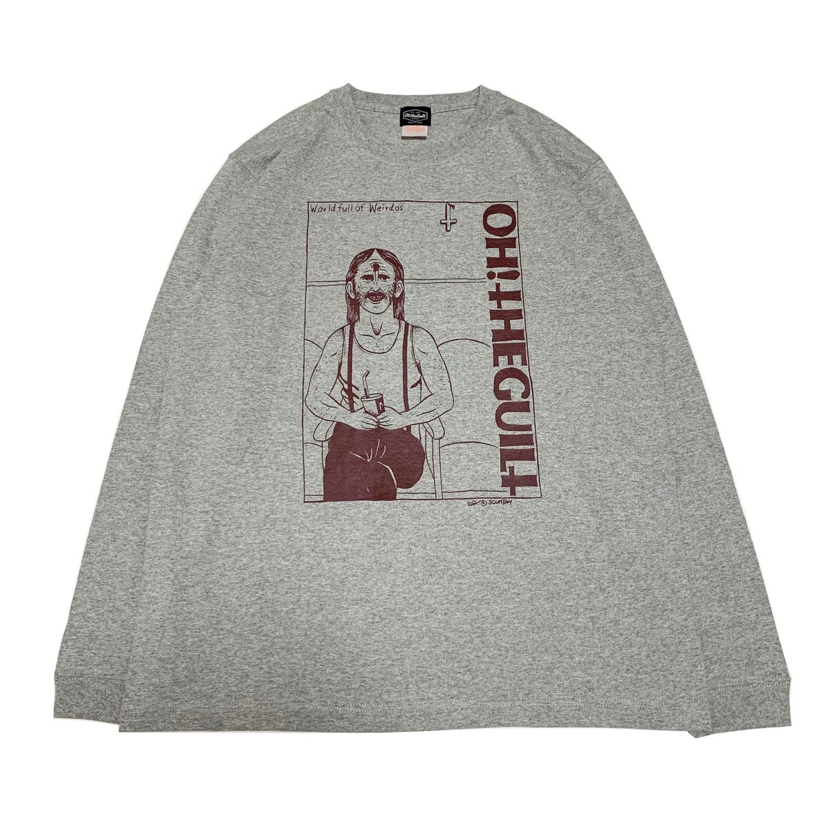 hisashiohtg's tweet photo. 本日19時より発売いたします!
ohtheguilt×scumboy ロンT!
よろしくお願いいたします!
https://t.co/KeIy2hNL1s
#ohtheguilt
#scumboy
#scumboytatoo https://t.co/jISEReXPzU
