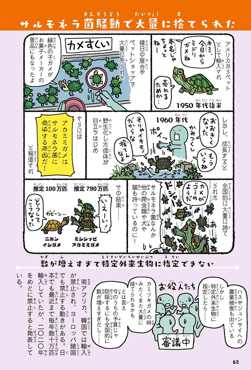 WOW❗️
飼うときに
知っておかないと
おったまげるぜ‼️ 

が、ツボだったw。
いやーしかし、外来種の歴史は、調べてみると、おったまげるようなことばっかりだぜ‼️ 
https://t.co/G848ZBdGb8
#外来いきもの図鑑 https://t.co/hdIh7Zp7UI 
