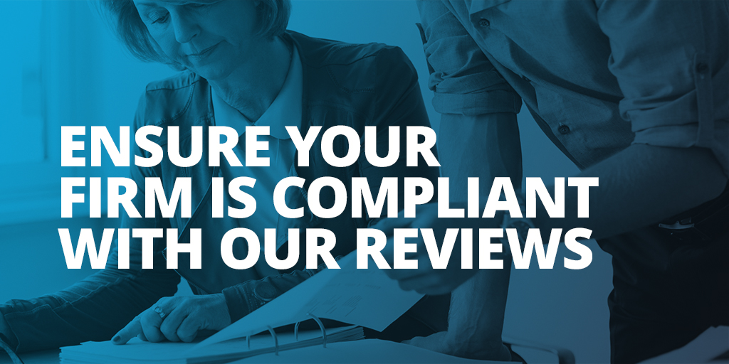 merciagroup's tweet photo. Ensure your firm remains up to date and compliant in a wide range of areas, from audit through to anti-money laundering. 

All reviews include a full written report detailing the findings and practical guidance to help you address any areas.

Enquire today https://t.co/7ahbsFGQs1 https://t.co/x7ptTZjT6E