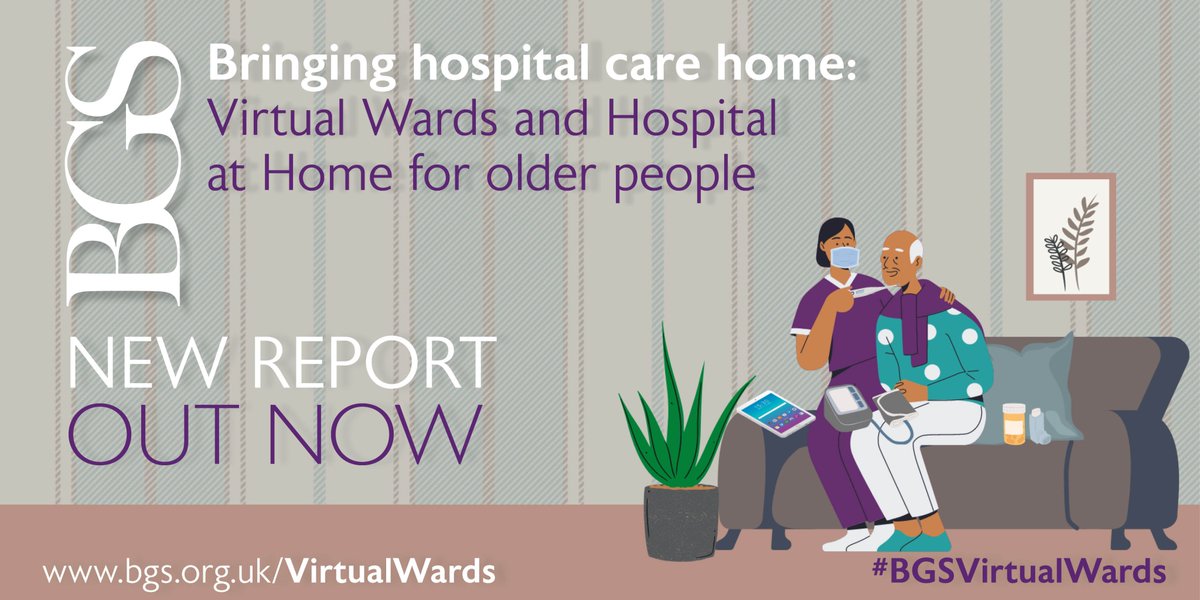 GeriSoc's tweet photo. Recent scientific research has provided some evidence that hospital-level care in an individual’s home environment may improve their care experience and outcomes and deliver benefits for patients, carers and health and care systems. #BGSVirtualWards https://t.co/0oPsLmphWm https://t.co/VCMMZkLOp6