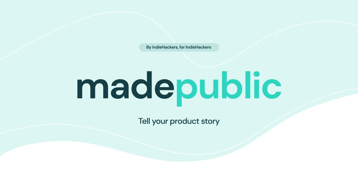 codestirring's tweet photo. madepublic now has profile pages! They're simple but I think they're good for launching with - I've got some ideas regarding badges and stats to highlight on there too .
Take a look and tell me what you think!
https://t.co/AWAjDP4J30
#madepublic #buildinpublic #indiehackers https://t.co/vXVQvyYggu