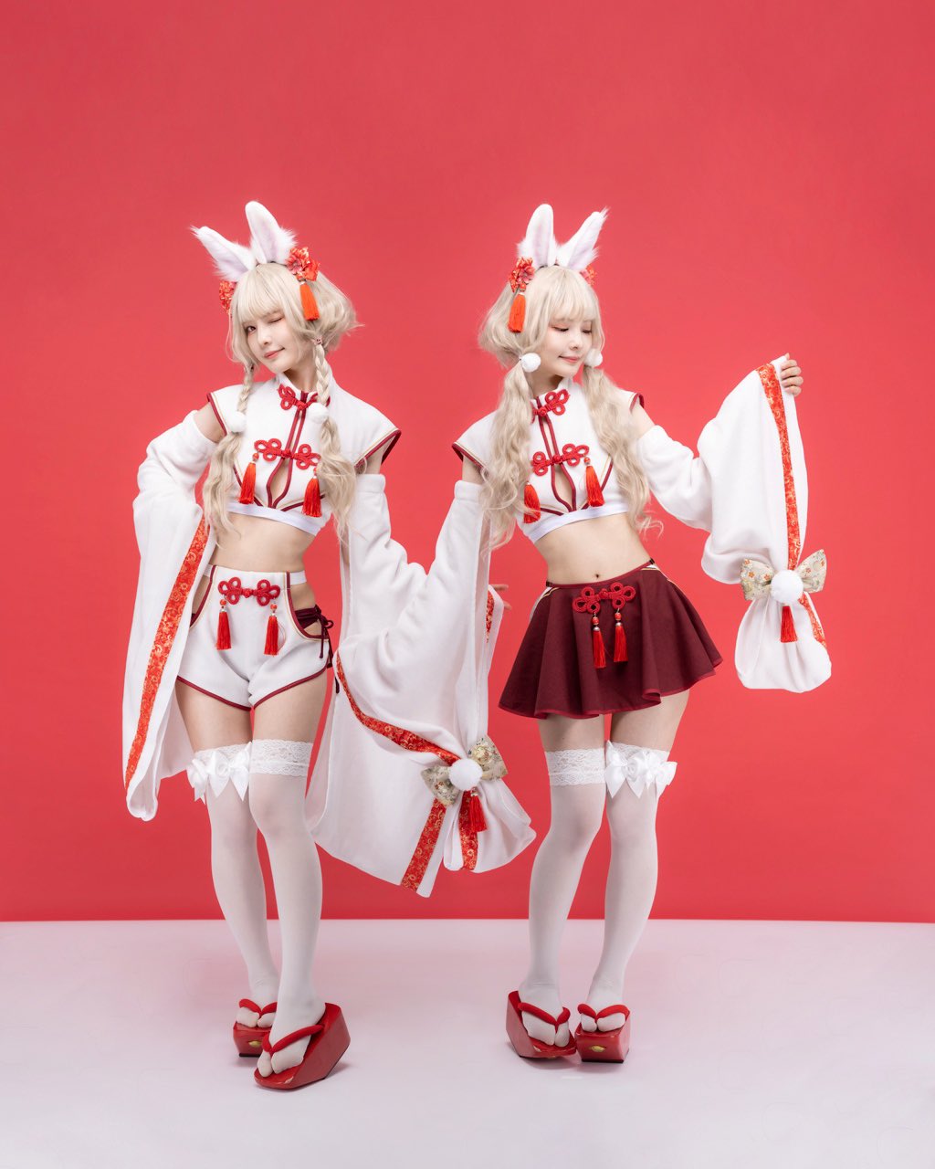 驚きの価格が実現! M企画 兎巫女 干支 コスプレ 衣装 ブラック