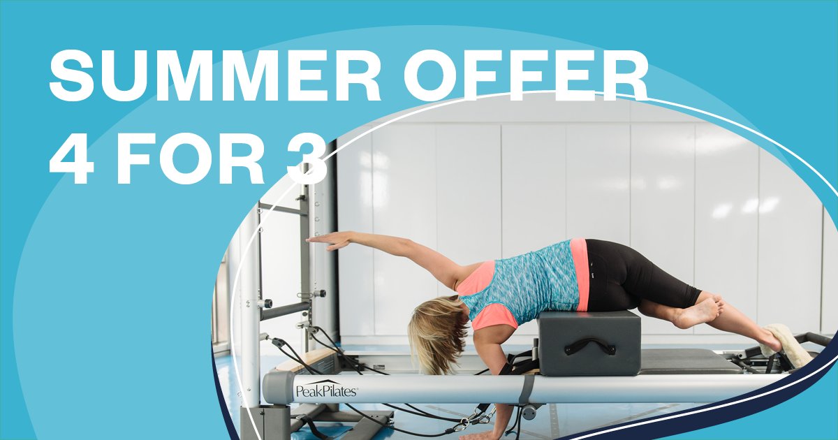 puresportsmed's tweet photo. This August make PREHAB your rehab with our summer offer where you can get 4 sessions for the price of 3! ☀️

Choose from:
💪 Strength &amp; Conditioning
🤸‍♂️ Pilates 
💆 Soft Tissue Massage Therapy

Want to know more? Get in touch or pop in to a clinic today.

#TeamPSM https://t.co/nZrOMWq3xv