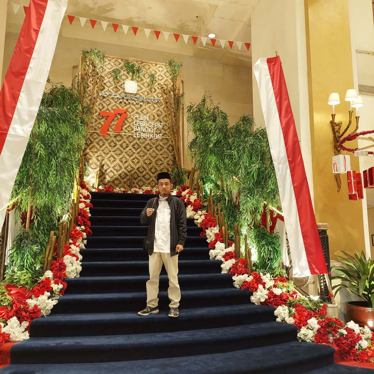 Dirgahayu ke 77 Indonesiaku

Terimakasih Indonesia telah menjadi tempat tinggal yang nyaman 

Aku mencintai salah satu pendudukmu