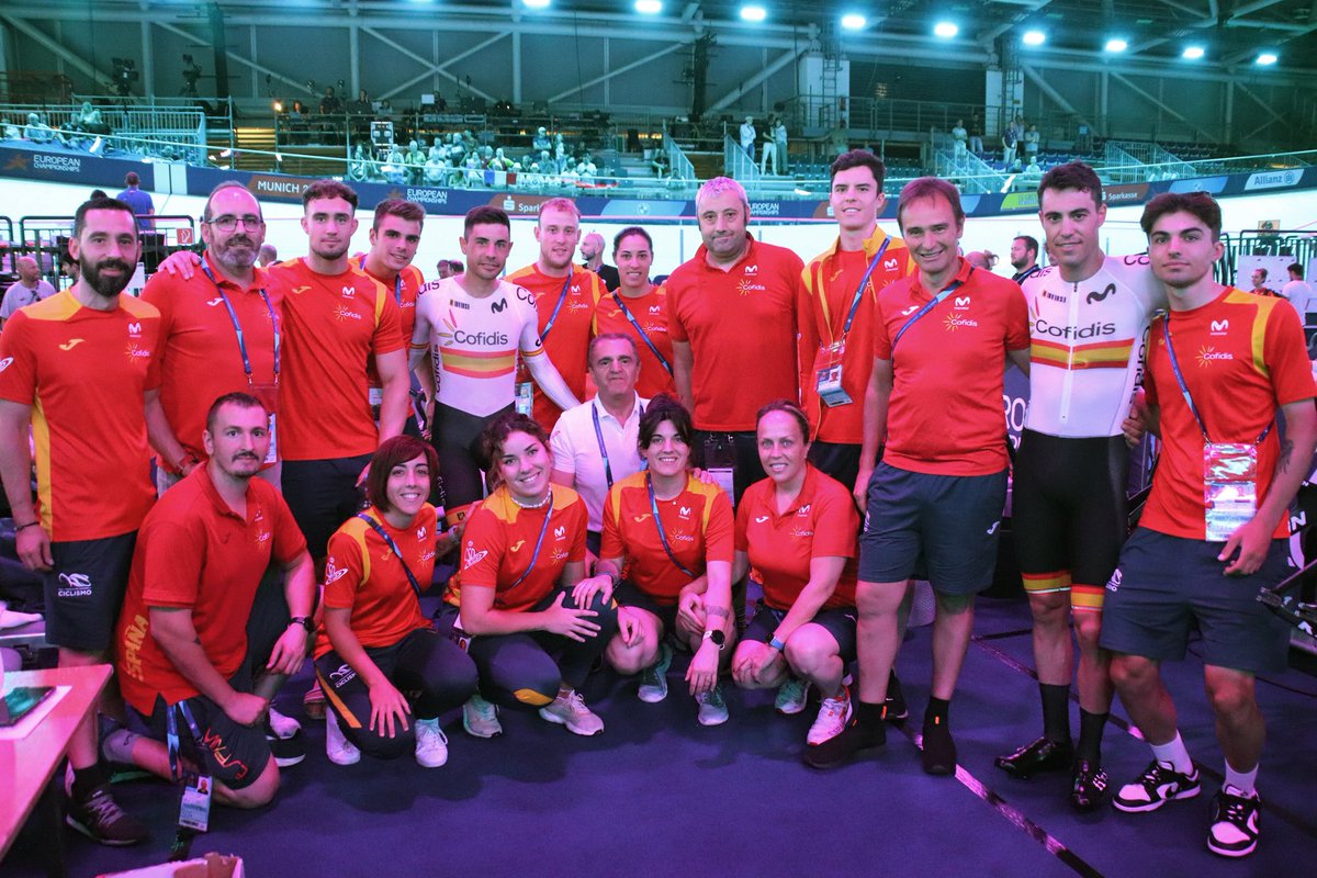 ¡Ayer <a href="/GoTorresGoMora/">GoTorresGoMora</a> pusieron fin al Europeo de Múnich con una meritoria 5ª posición en la Madison! 🚲🔝

Fue un placer contar con la presencia de <a href="/conJoseMFranco/">José Manuel Franco</a>. 🤩 ¡Gracias por vuestro apoyo al ciclismo, <a href="/deportegob/">CSD</a>! ❤️

<a href="/RFECiclismo/">Real Federación Española de Ciclismo</a>