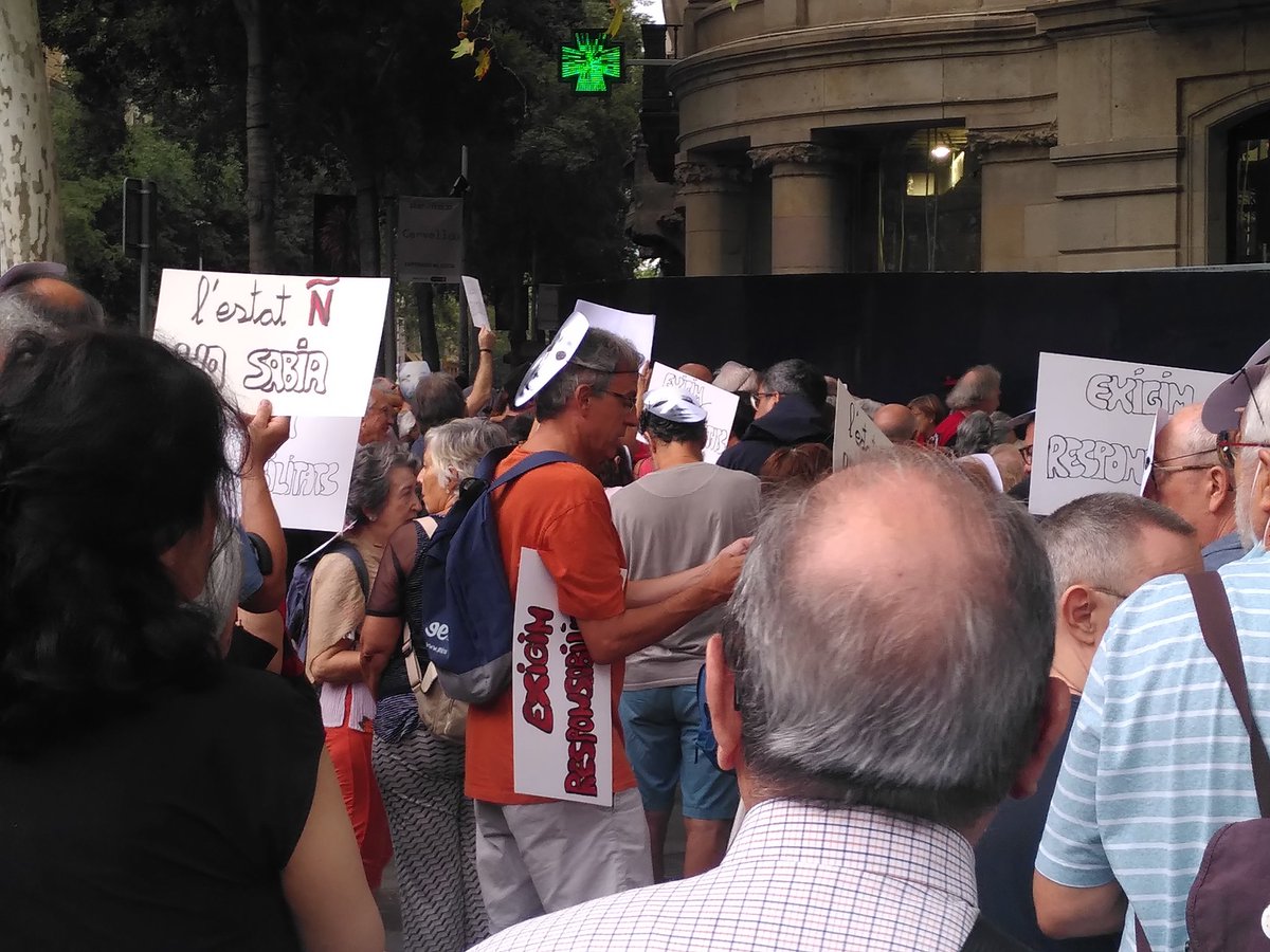 Epicuri's tweet image. Provença tallada #Volemlaveritat #Assessins #Estatespanyolassessi #17A