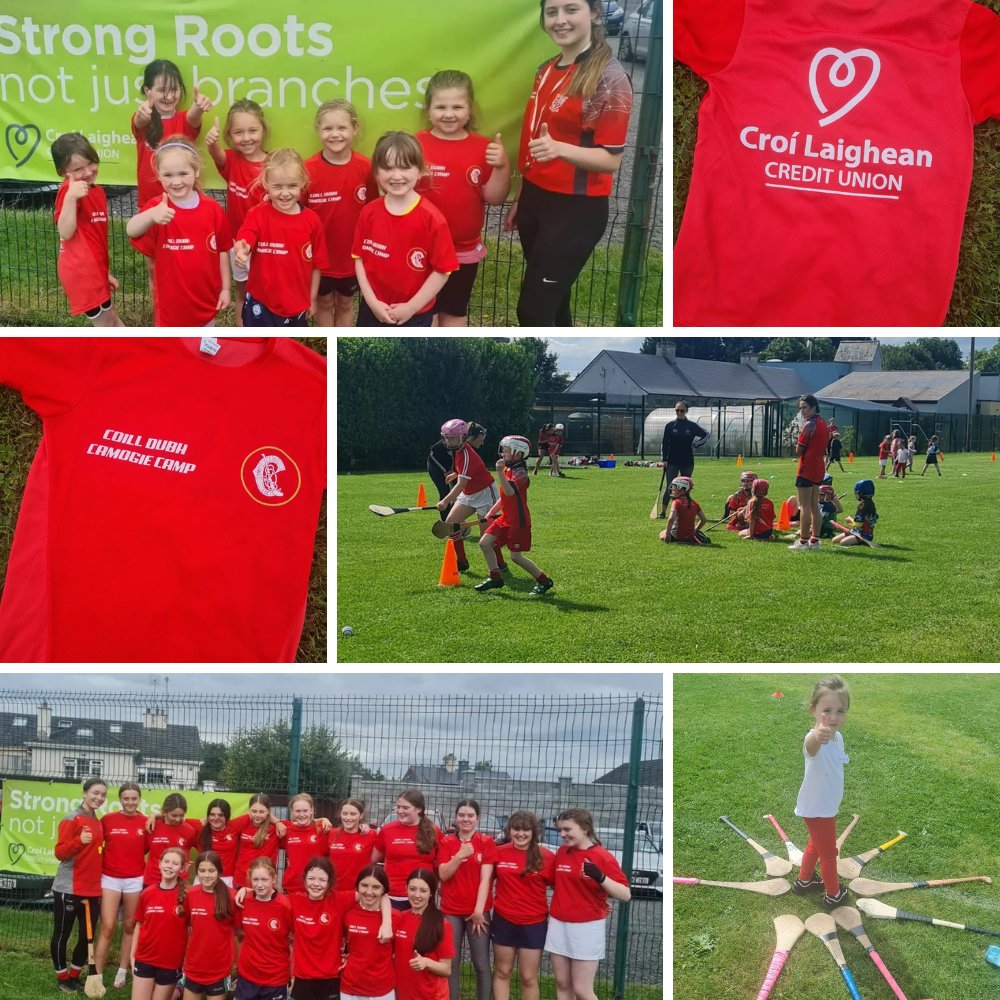 We are delighted to support @coilldubhcamogie and all the amazing work they do! We hope all the participants of the Camogie camp have a fun & enjoyable time🎉😊 #CLCreditUnion #CLCU #local #community #Coilldubhcamogieclub