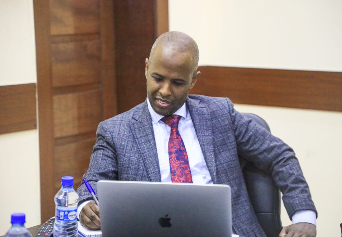 MoIFARSomalia's tweet photo. The Commissioner and Deputy Commissioner of the National Database & Registration Authority (DADSOM) gave MoIFAR a presentation on their workplan and priorities.
#DADSOM https://t.co/LRHm4FYHfd