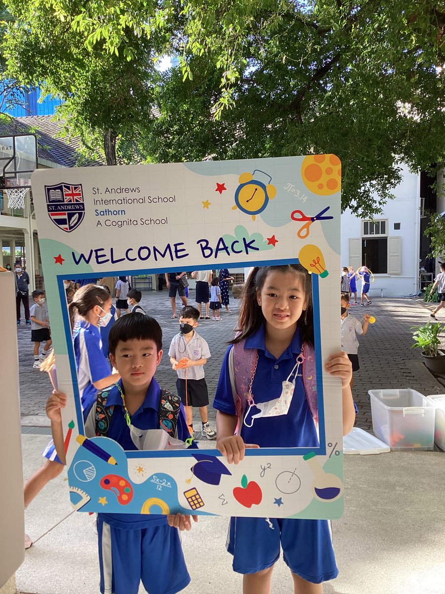 Our Sathorn community; parents, children and teachers had a fantastic first day Back to School. #SuperSathorn #CognitaWay