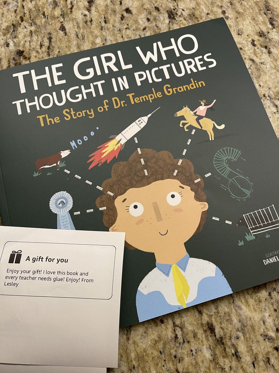 @hitch_lesley Thank you again so VERY much!! I love this book and I know the kids will too!! We’ll think of you often. #youmakeadifference #STEAMbooks #biographyforkids