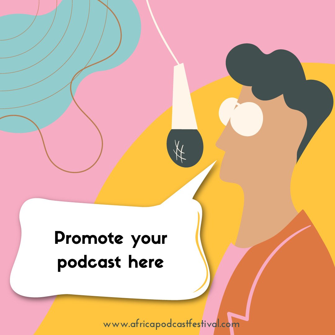 africapodfest's tweet photo. Promoting your podcast is just as important as creating it 🗣️
So, here's a chance to promote yours 📣📣 

Quote this tweet with what your podcast is about and why we should listen to it 🎙️ https://t.co/h3wI1ZlIe8