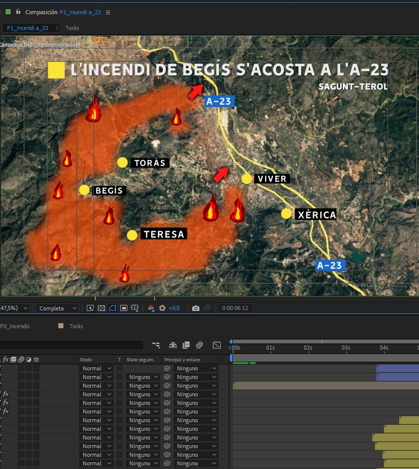Empar07's tweet photo. M'agrada el meu treball com a grafista en #APuntNTC , però hi ha dies que reflectir el que ocorre és dolent i voldries esborrar les flames en un cop de tecla.
Tot el meu suport i ànim a les persones afectades i als qui lluiten contra el foc https://t.co/JZm1hVd2R3