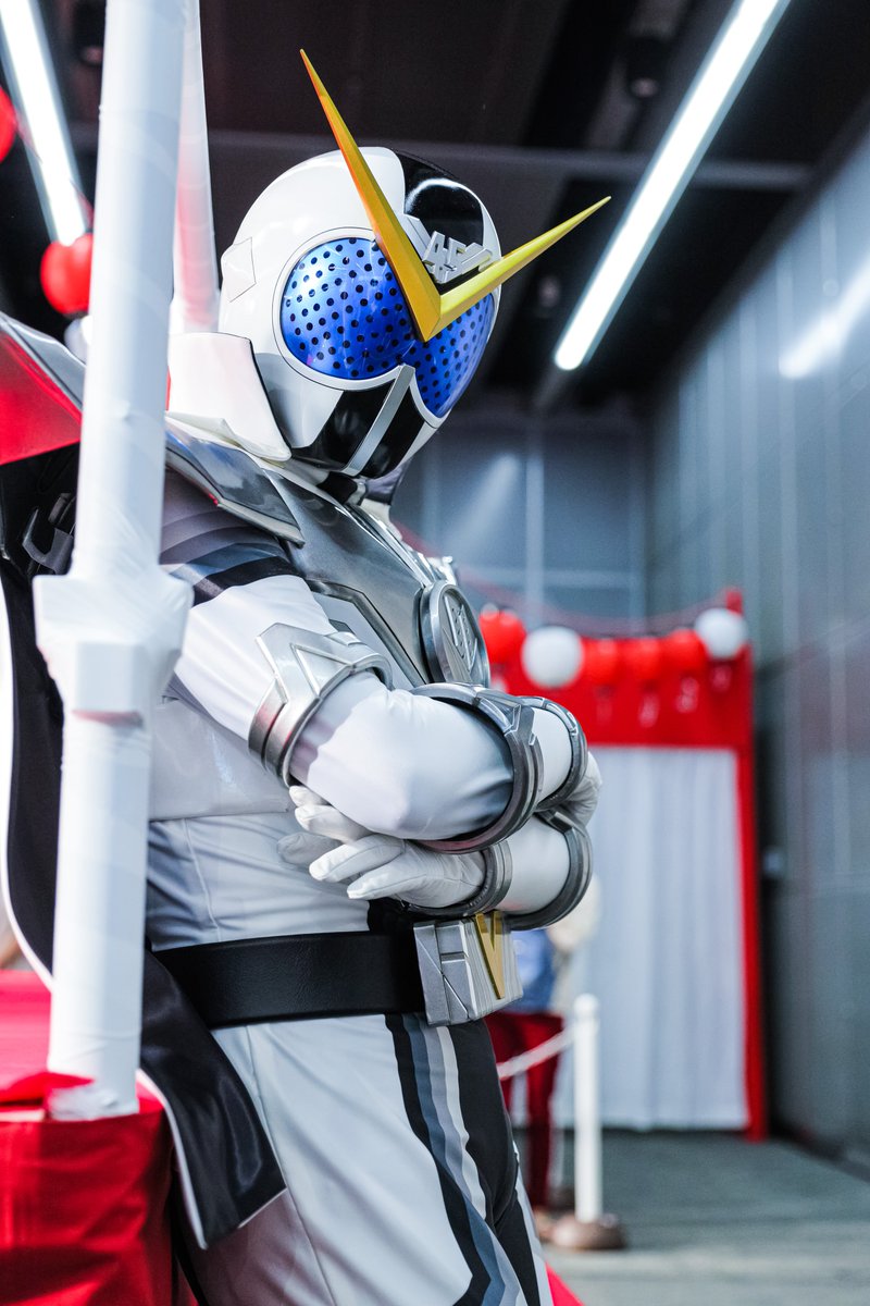 ゼンカイザーブラックのスーツを眺める会 #Wヒーロー夏祭り #Wヒーロー