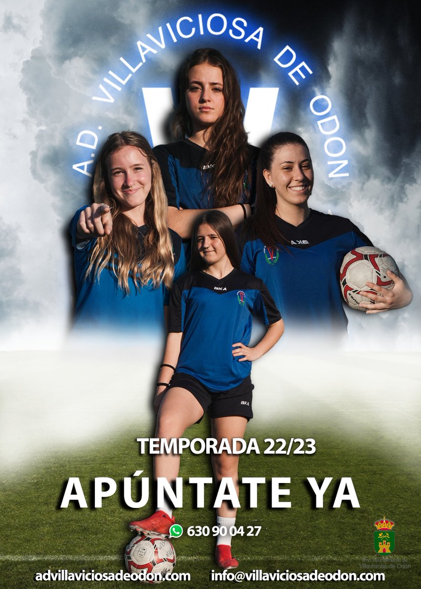 ¡¡ÚNETE al SENTIMIENTO!! 💪

¡¡ÚNETE al VILLA!! 💙🤍

Todas las categorías de fútbol femenino 🙌

👉advillaviciosadeodon.clupik.app/es