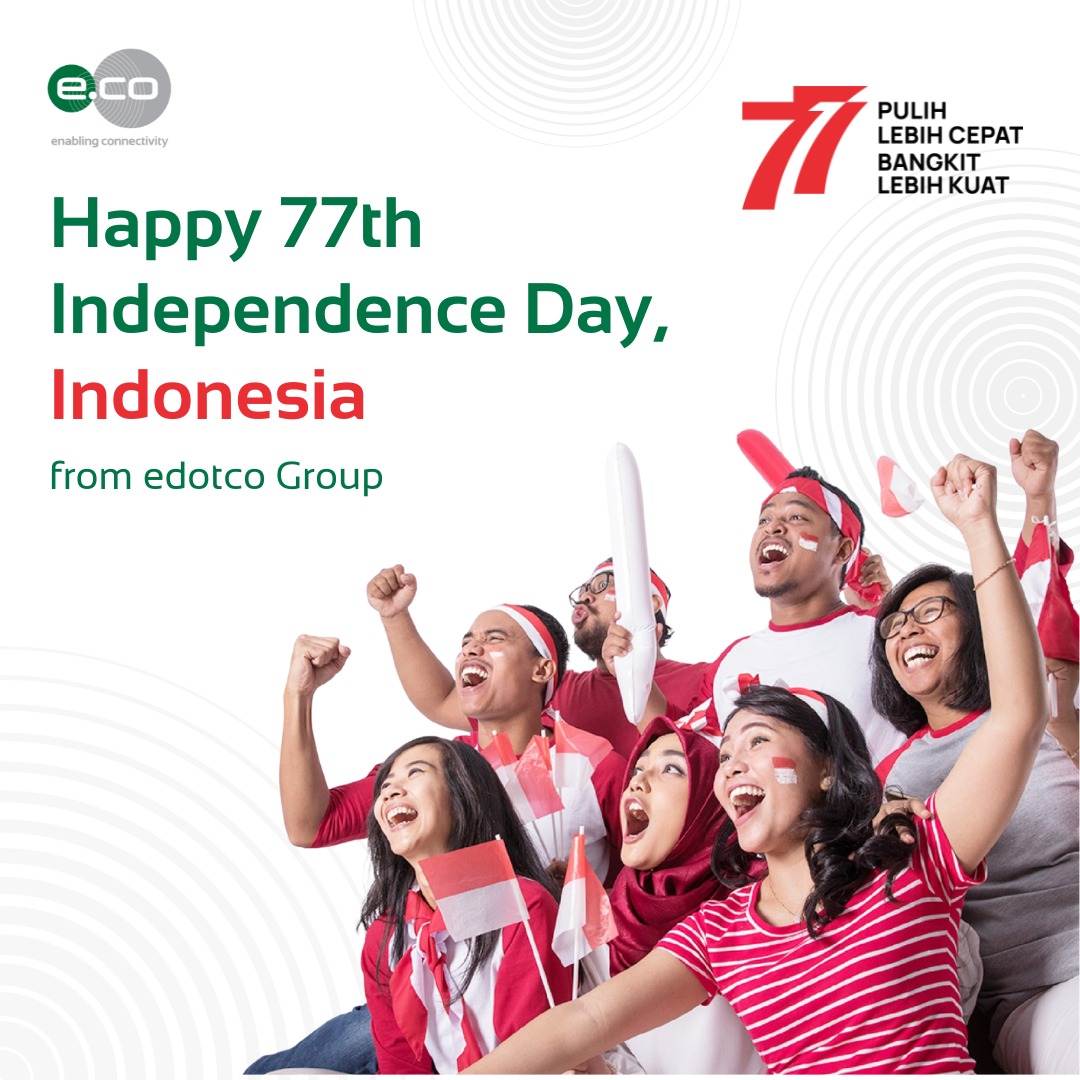EDOTCOGroup's tweet photo. From all of us at edotco Group, we wish you a day of pride and happiness as you celebrate this day
#edotcogroup #EquitableConnectivity #ConnectingUnconnected . (3/3) https://t.co/jBo7vxm9GK