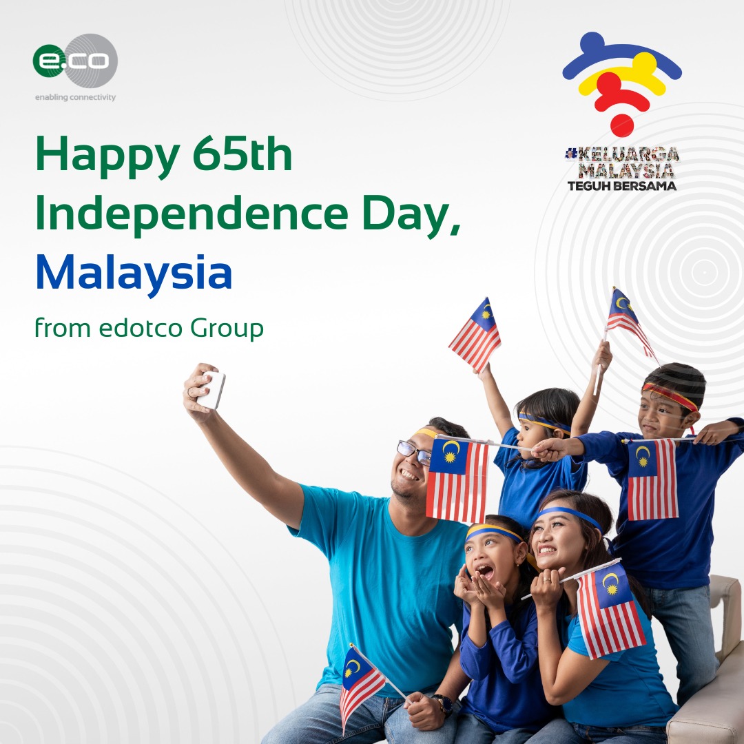 EDOTCOGroup's tweet photo. From all of us at edotco Group, we wish you a day of pride and happiness as you celebrate this day
#edotcogroup #EquitableConnectivity #ConnectingUnconnected . (3/3) https://t.co/jBo7vxm9GK