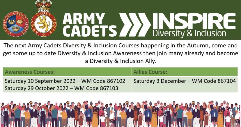 Great training opportunities, let's get behind this