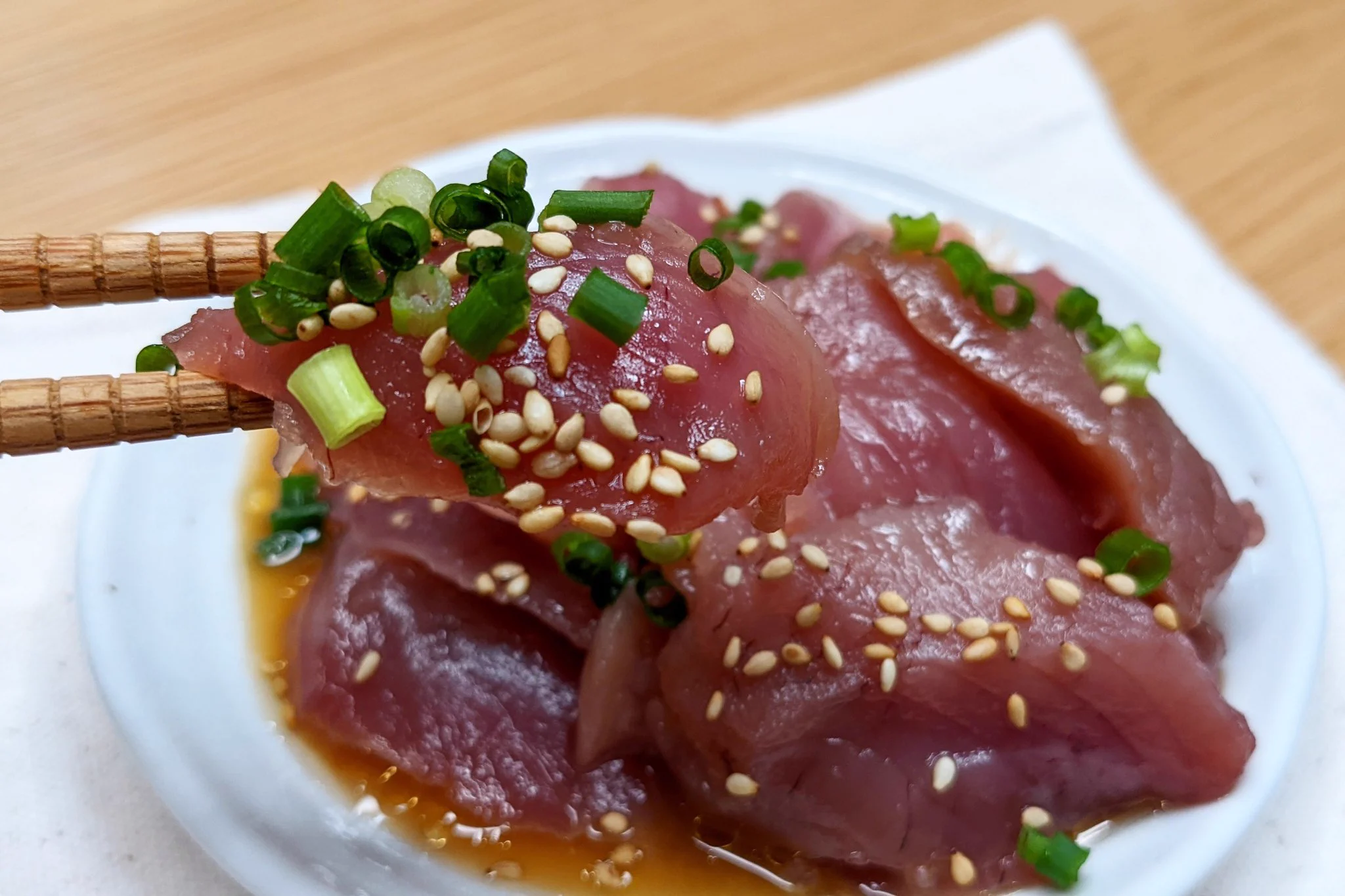 簡単な作業ばかりだから料理初心者さんにもやさしい！マグロを使った「和風カルパッチョ」のレシピ！