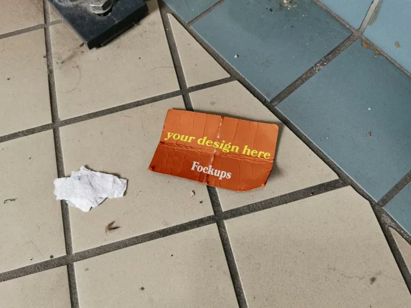 creativeboom's tweet image. Hilarious mockup templates show what your designs really look like in the wild bit.ly/3zLd1nU