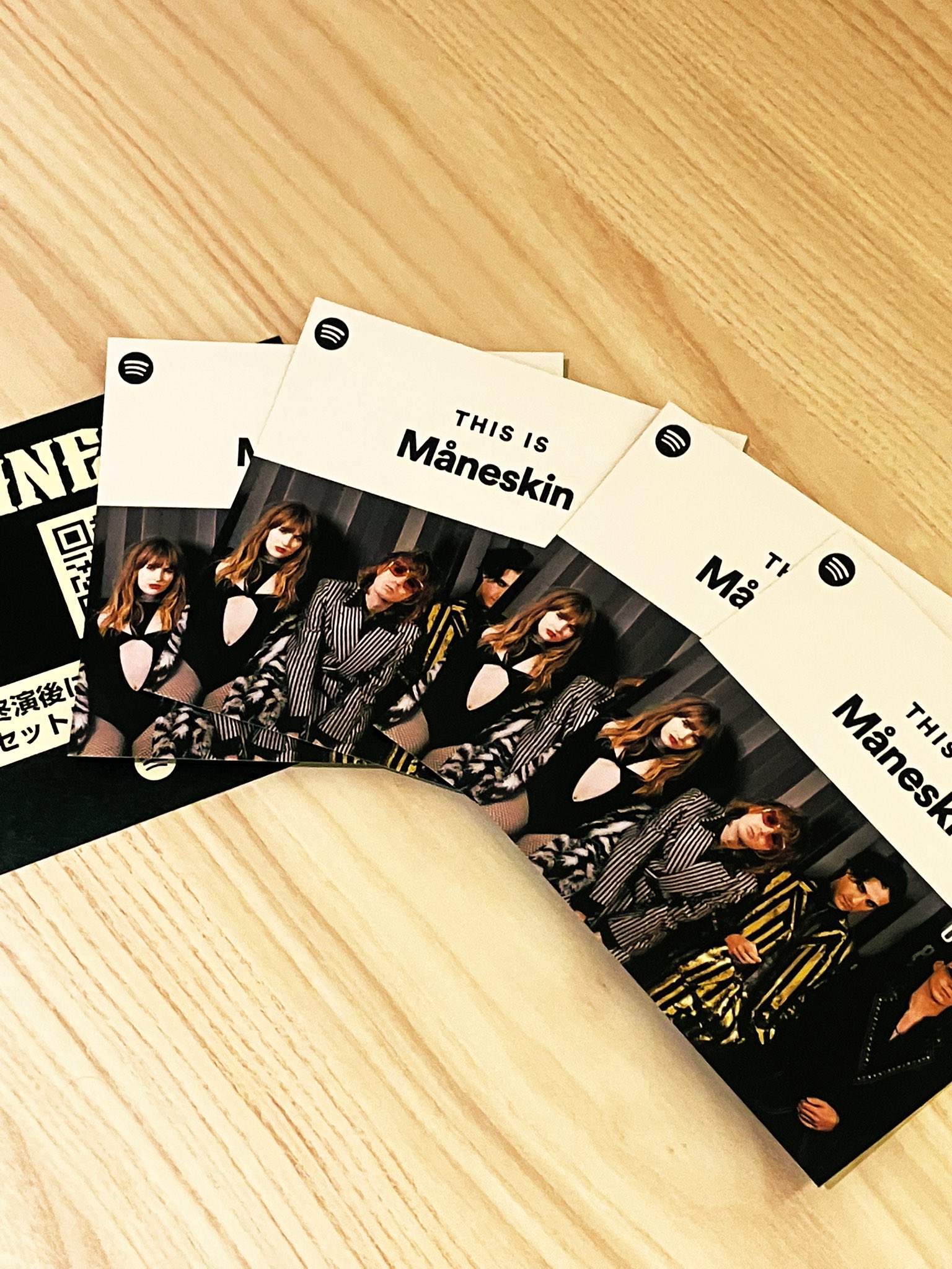 MANESKIN マネスキン 非売品ステッカー コンプリート モーネ