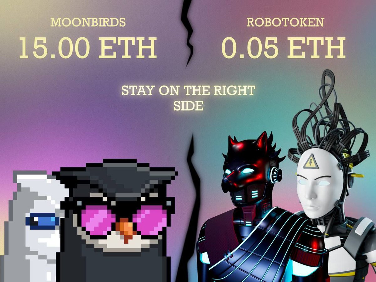 friends #azuki  just keep an eye on the #robotoken. 
This is a very cool fundamental project. 
I'm waiting for you here👇
discord.gg/9naw2DZ2DA
