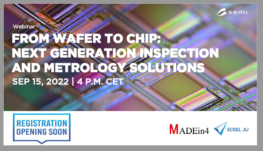 📢SAVE THE DATE
Modern #semiconductor #manufacturing requires #metrology tools and #inspection processes to be highly precise and accurate. 
Join our experts and discover how the next generation of metrology innovations can help your business to thrive!

📍shorturl.at/fVZ79