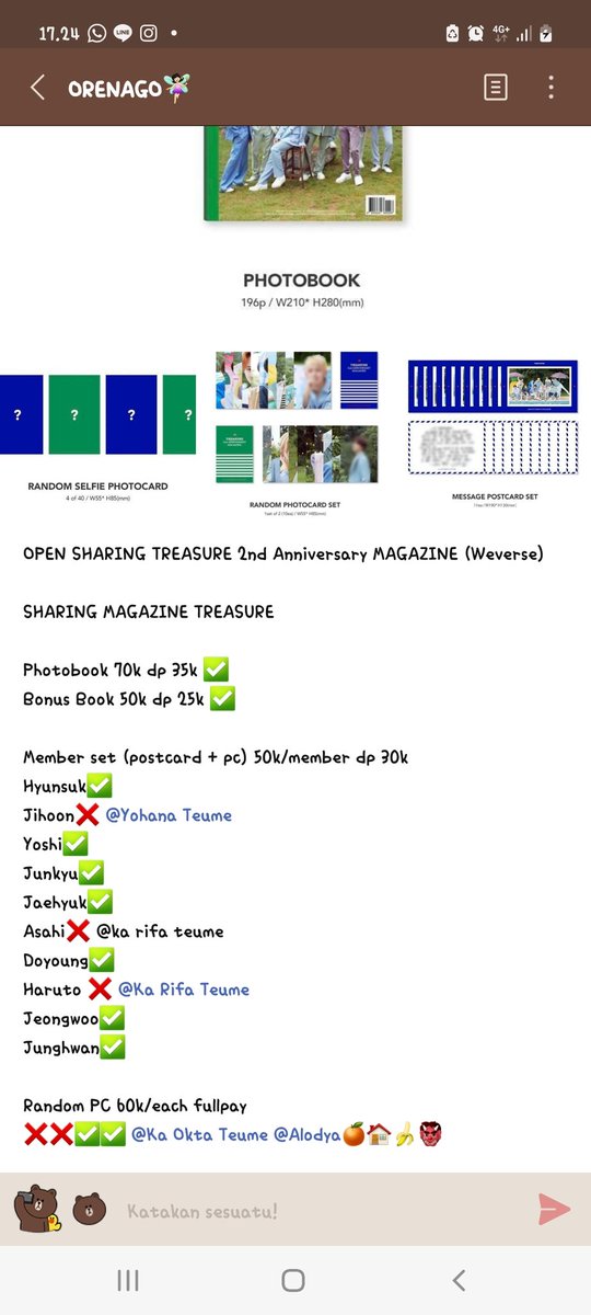 Marsmel93_'s tweet photo. YANG MAU BISA DM YAAA...
@OrenaGO_  ini GO nya trusted loh..
Yang mau kepo2 bisa langsung ke akun GOnya atau DM aku ya😊😊 https://t.co/M12GONgIZL