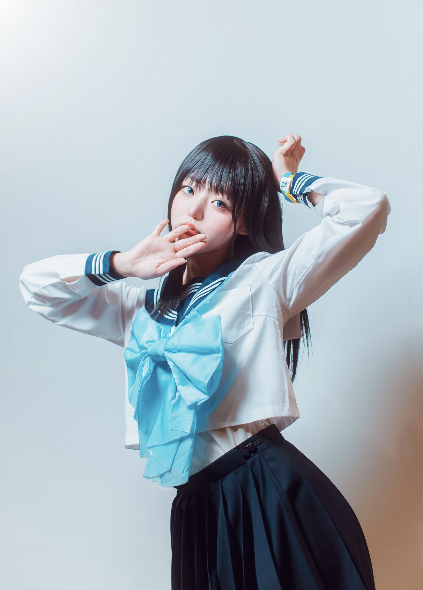 セーラー服　コスプレ モデル さくや 機材 nikon Zf #portrait #セーラー服コスプレ