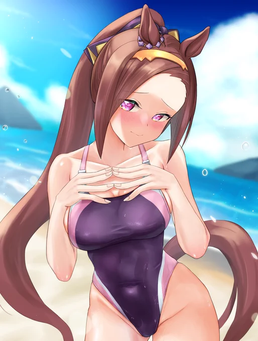 ほんとかな?手応えのよかった4枚をこれからもたくさん描くのでどうぞよろしくです!#夏休みはフォロワーさんが増える #ウマ娘 
