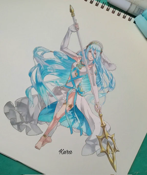 #夏休みはフォロワーさんが増える#模写 