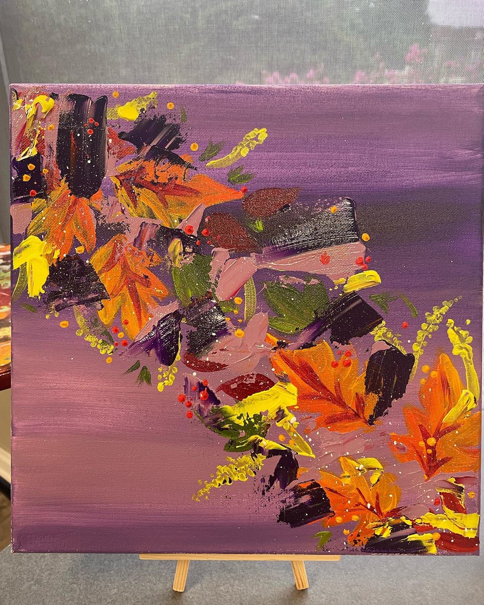 ShortBt_Strong's tweet photo. Fall theme paintings I’ve been working on ✨🍁🍂 https://t.co/3rth9ldaCU