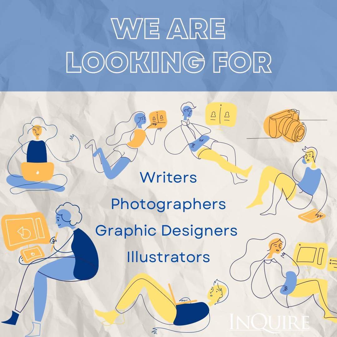 DM us on Instagram (@inquirekent) to apply!