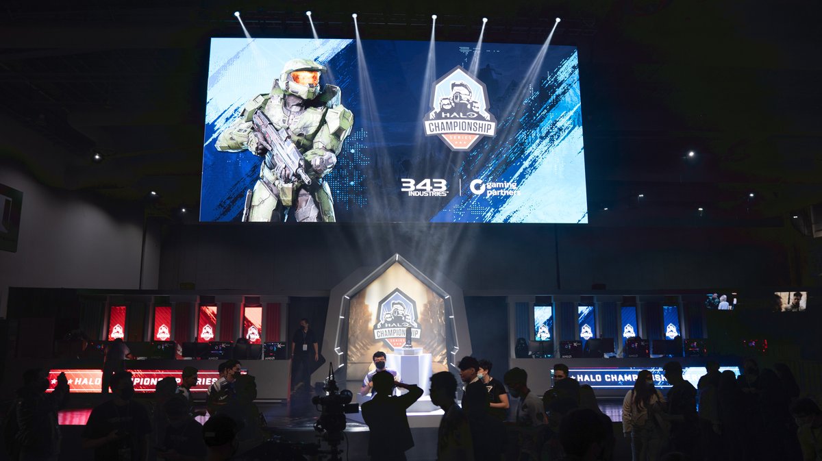GarraGamingM's tweet photo. Events⚡Thousands of gamers and #esports enthusiasts came together at the official Halo Championship in Mexico City, produced by Gaming Partners.

Microsoft selected Gaming Partners from a pool of top providers to build this tournament.
#InfinityGamingMedia #LatinAmerica #Web3 https://t.co/Yh5DVpR61n