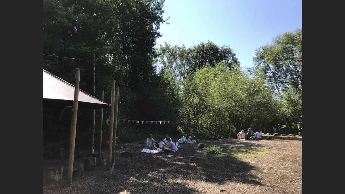 A reminder that tomorrow (Thursday 18th) is ‘Picnic Thursday’. The weather forecast is looking dry, and warm so please come and enjoy the 🌳Forest Garden🌳. 
#theivydencafe #salfordstories #portsalfordgreenway #community #mudkitchen #volunteers