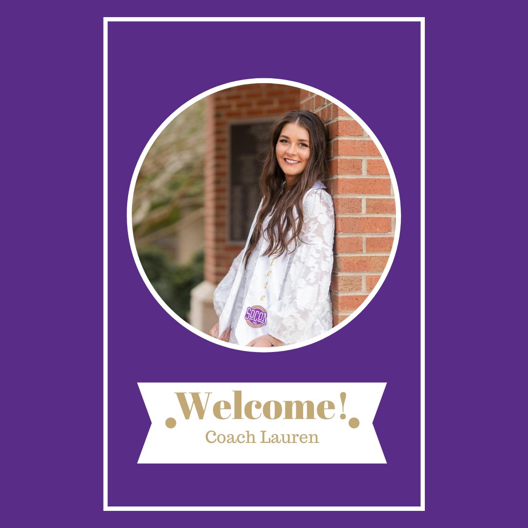 Join us in congratulating Coach Lauren on her role as assistant cheerleading coach!

Lauren cheered at WCU from 2017-2022. She is earning her graduate degree from WCU!