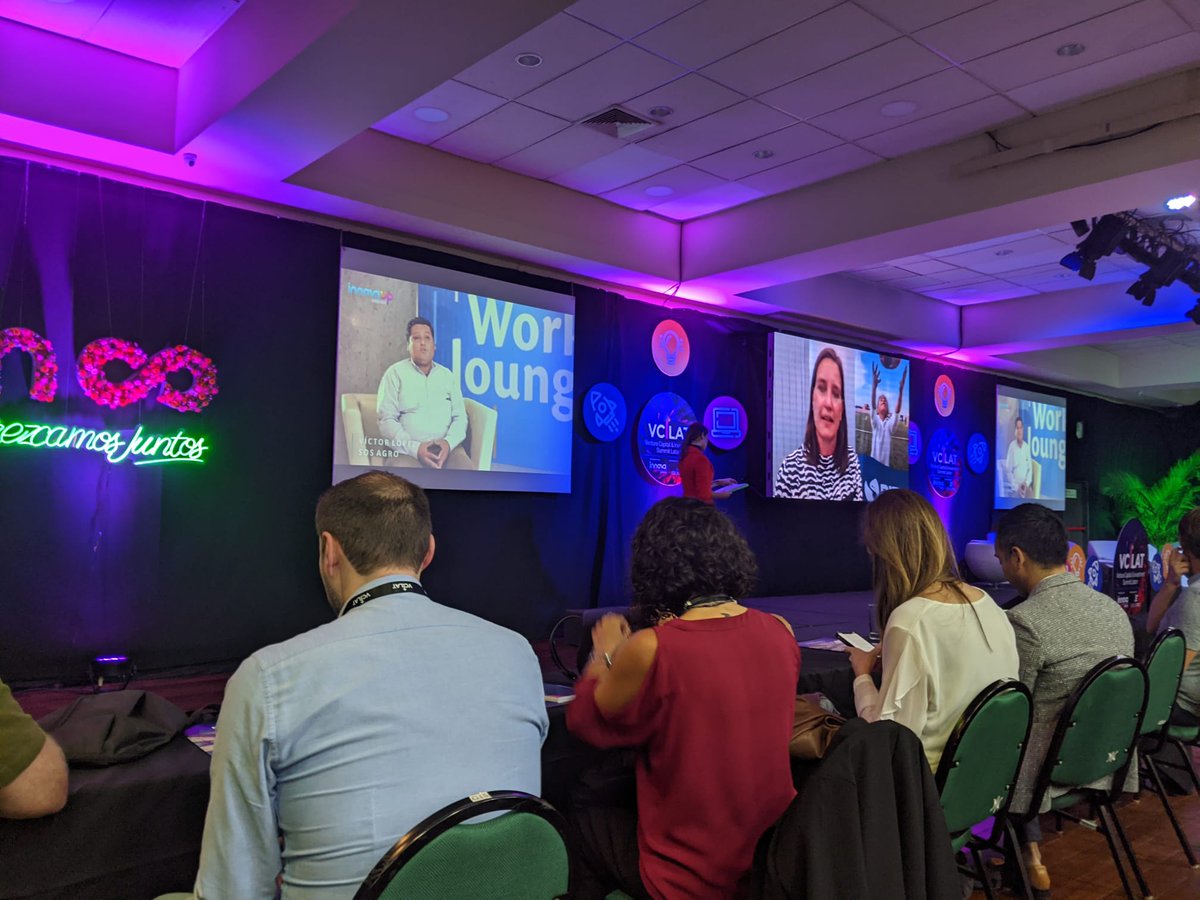 Cibersons_'s tweet photo. Cibersons at the #VCILAT 🇧🇴 an event on the trends and evolution of #VC 

Today @gaby_cibils will represent us in the "Mujeres que impactan el mundo del Venture Capital" panel with female representatives of the ecosystem @marta_cruz @Omairasb 𝗝𝘂𝗹𝗶𝗮 𝗦𝗮𝗻𝘁𝗮𝗻𝗱𝗲𝗿 👏 https://t.co/2Pu9wWeswi