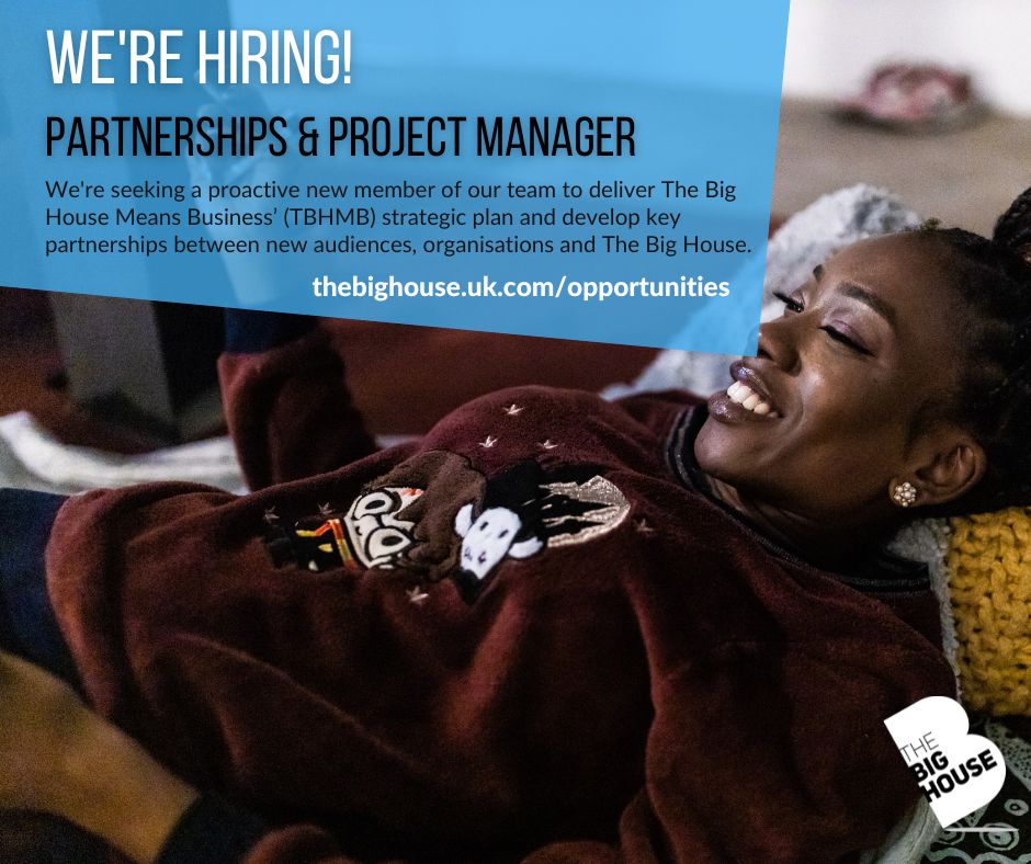 BigHouseTheatre's tweet photo. 📢@BigHouseTheatre is hiring📢
We are looking for a Project Manager and a Fundraising Manager to join our team.
For more information check out our website: https://t.co/9sJNyrQZd1
#artsjobs #fundraisingjobs #hiring #projectmanager #partnershipsmanager #charityjobs https://t.co/hwNq7Q26Jh