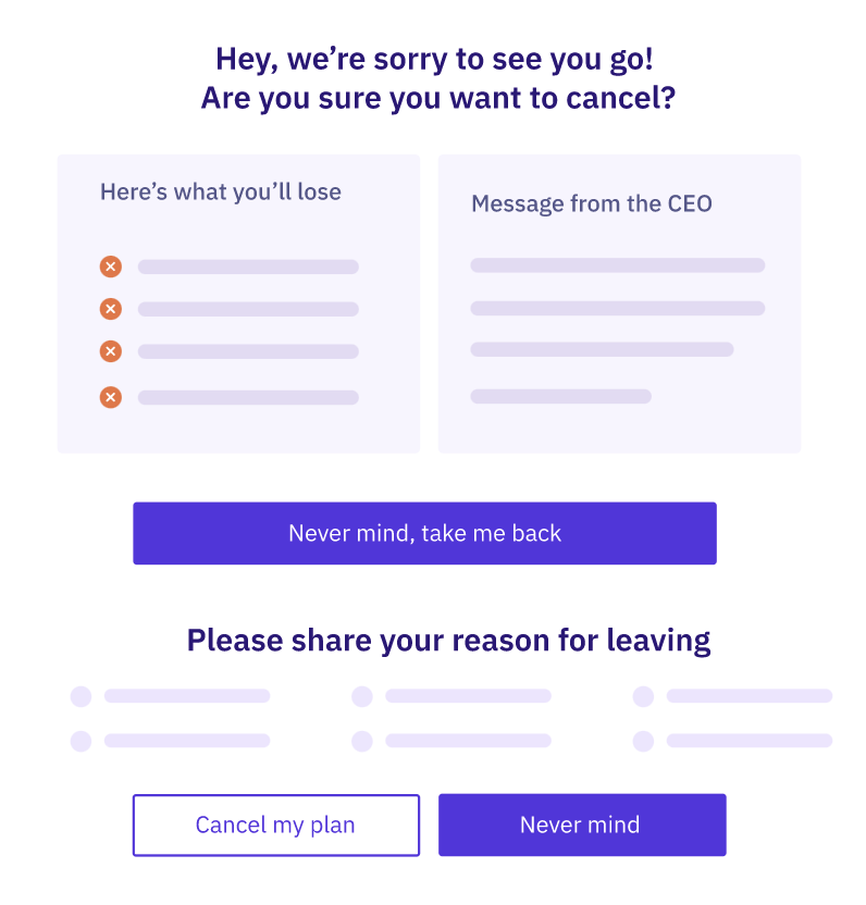 chargebee's tweet photo. Concerned about churn? Retain your customers by providing a personalized experience with targeted messaging to derive feedback on why they are canceling and how likely they are to return.
Know more: https://t.co/V190TWOphR
#Retention #Personalization #ScaleWithChargebee https://t.co/LCQleOJgx1