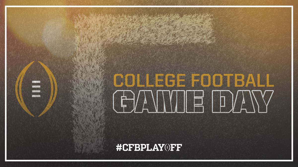 CFBPlayoff's tweet photo. It's happening! IT'S HAPPENING!

College football is back in action! 

#CFBPlayoff 🏈🏆 https://t.co/BSY4Cdi6L0