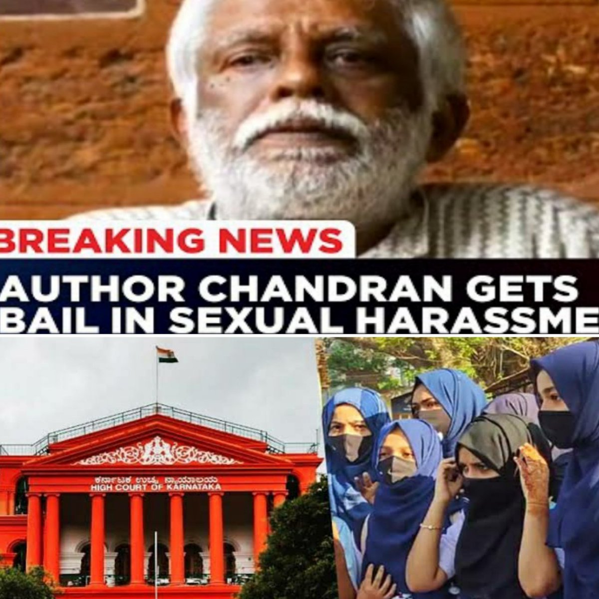 Sajid__am's tweet photo. India’s constitution guarantees freedom of dress to women as they please – as per their faith and custom. Article 15(1) , Article 15 (3) and Article 21 states that there shall be no discrimination and women have right to wear clothes according to their choice.
#Chandran #hijab https://t.co/C7JIUIXhtW