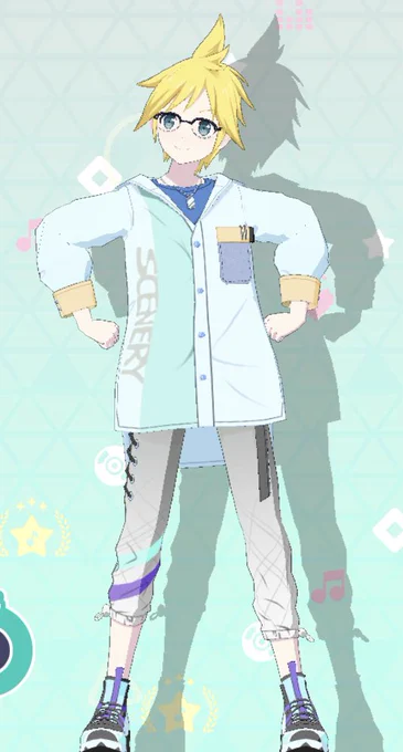 メガネレンくん 