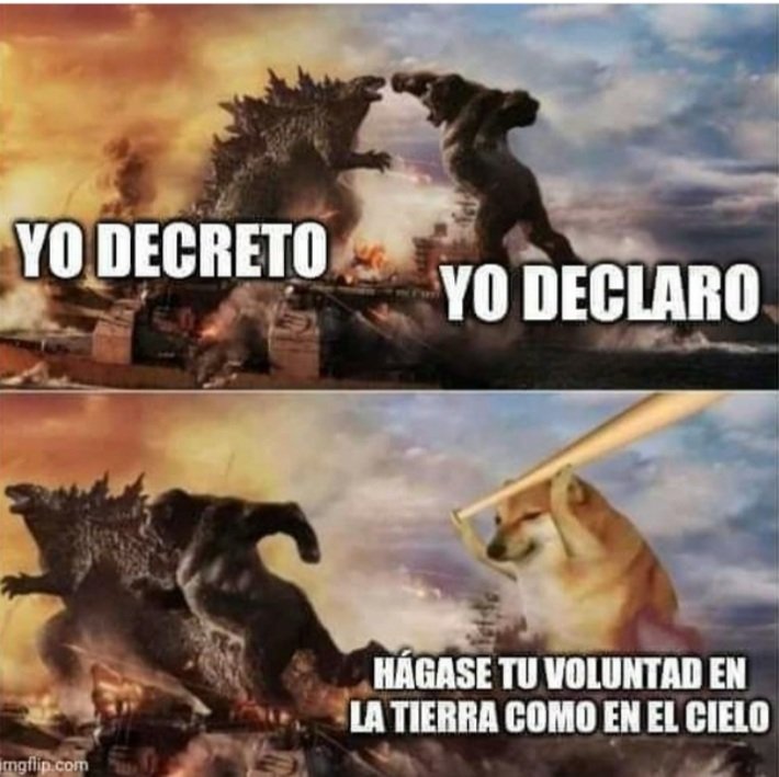 Kerigmanoia's tweet photo. Rogar a Dios con humildad, por favor... https://t.co/v1gaE4uDDI