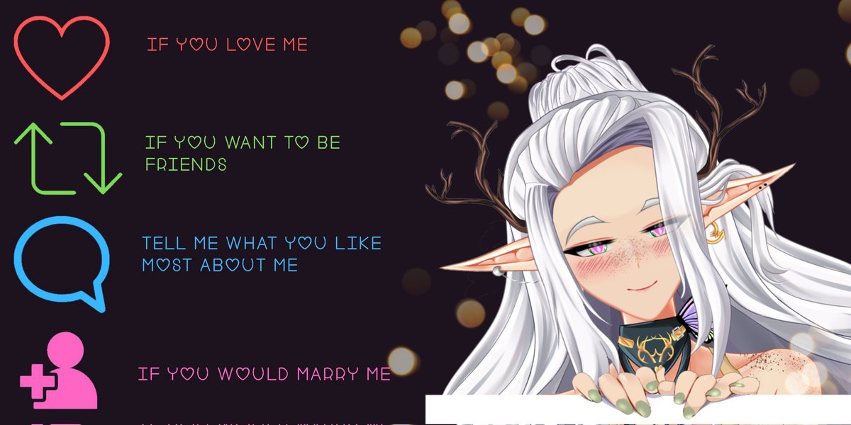 Well.. I await your answer💚

#Vtuber