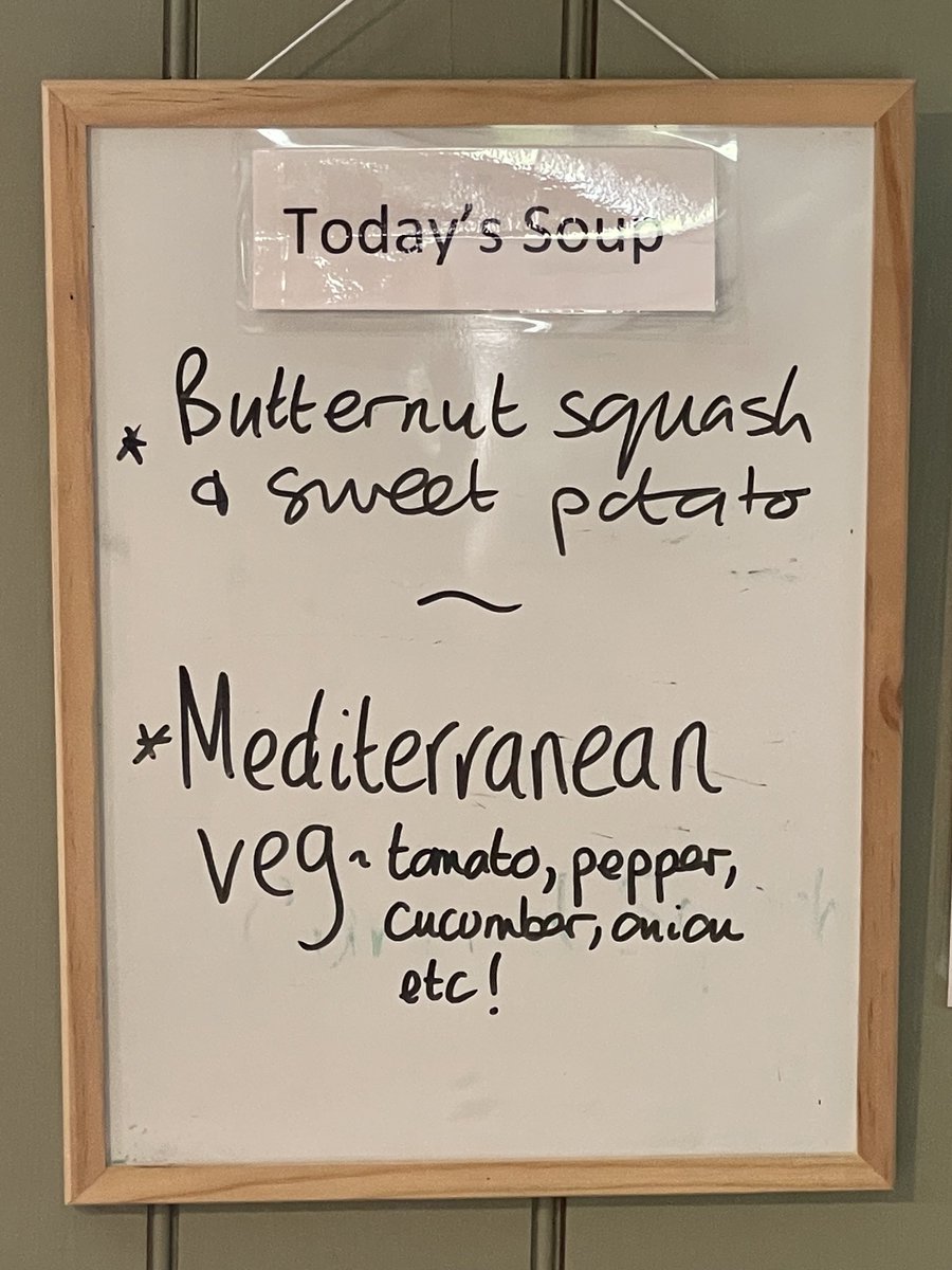 Our homemade soups are getting a reputation for being delicious, varied and different. If you’re passing come and try one yourself. #keswickAC #keswickbootco