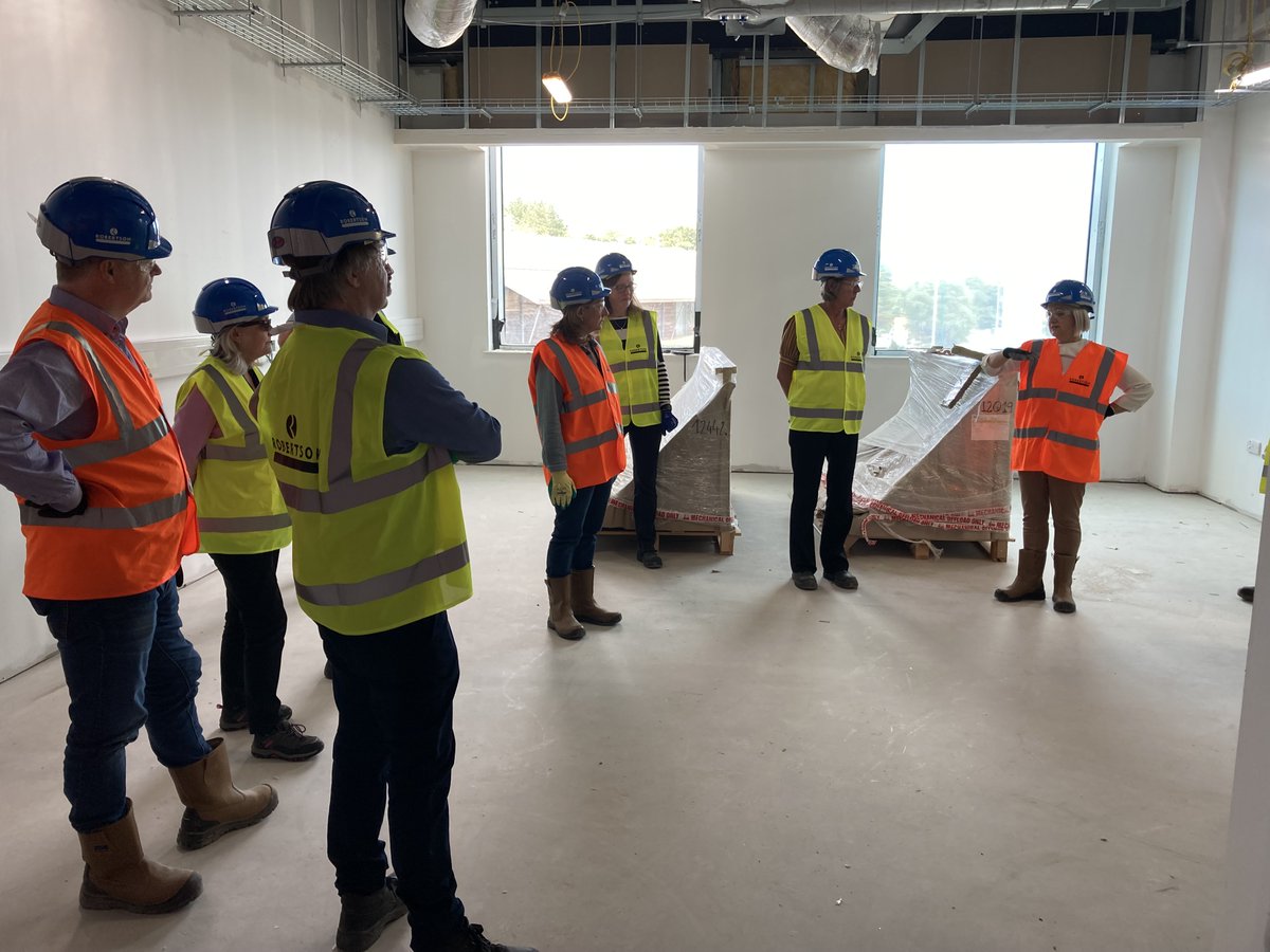 Opportunity_NE1's tweet photo. Private sector leadership drives ambition &amp; delivery to diversify NE Scotland's economy. Sharing progress on transformational ONE-led £40m #BioHub for #lifesciences in Aberdeen with members of the #OpportunityNorthEast &amp; #ONELifeSciences boards. #ABZDeal #transformingourregion https://t.co/YfMAboFfln