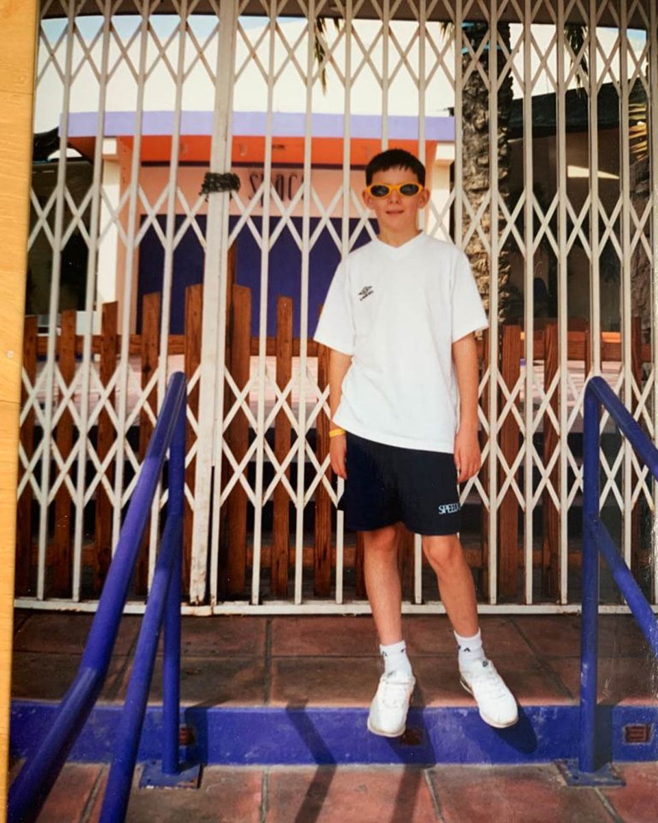 2001. First time in Ibiza. Outside Space.